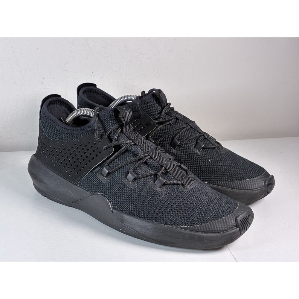 Size 10.5 - Air Jordan Express Triple Black Mens Shoes